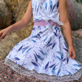 Schnittmuster Kleid Helena Mädchen größe 74 – 158 - Sewando
