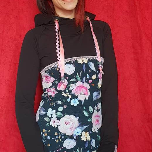 Schnittmuster Loona Hoodie Gr. 32 - 48 - Sewando