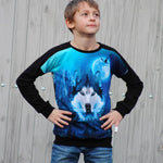 Schnittmuster Pullover Alex Gr. 80 bis 152 - Sewando