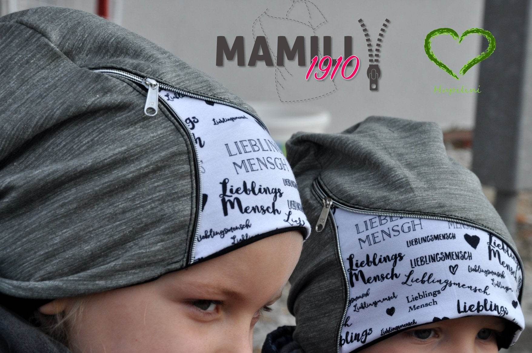 Reißverschluss-Beanie Zippy KU 41-60 - Sewando
