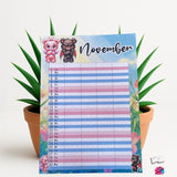 Kalender, Familienplaner 2026 zum Drucken