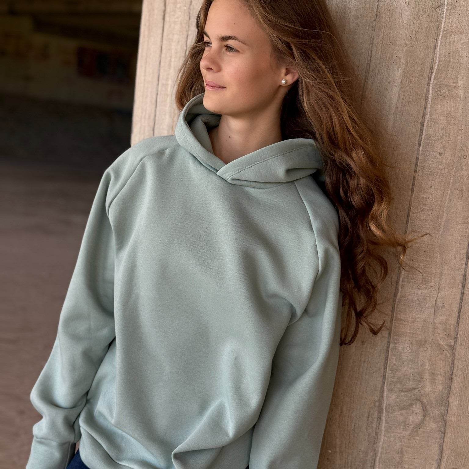 Raglanhoodie GONI Gr. 32-56 Schnittmuster PDF Ebook - Sewando