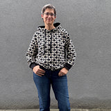 Raglanhoodie GONI Gr. 32-56 Schnittmuster PDF Ebook