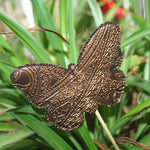 Stickdatei - ITH Blumenstecker / Stabfiguren Hase, Schmetterling und Vogel - Sewando