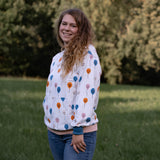 Hoodie MELFI Gr. 32-56 Schnittmuster PDF Ebook