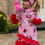 Schnittmuster Aya Pullover Kleid Gr. 80 bis 152 - Sewando