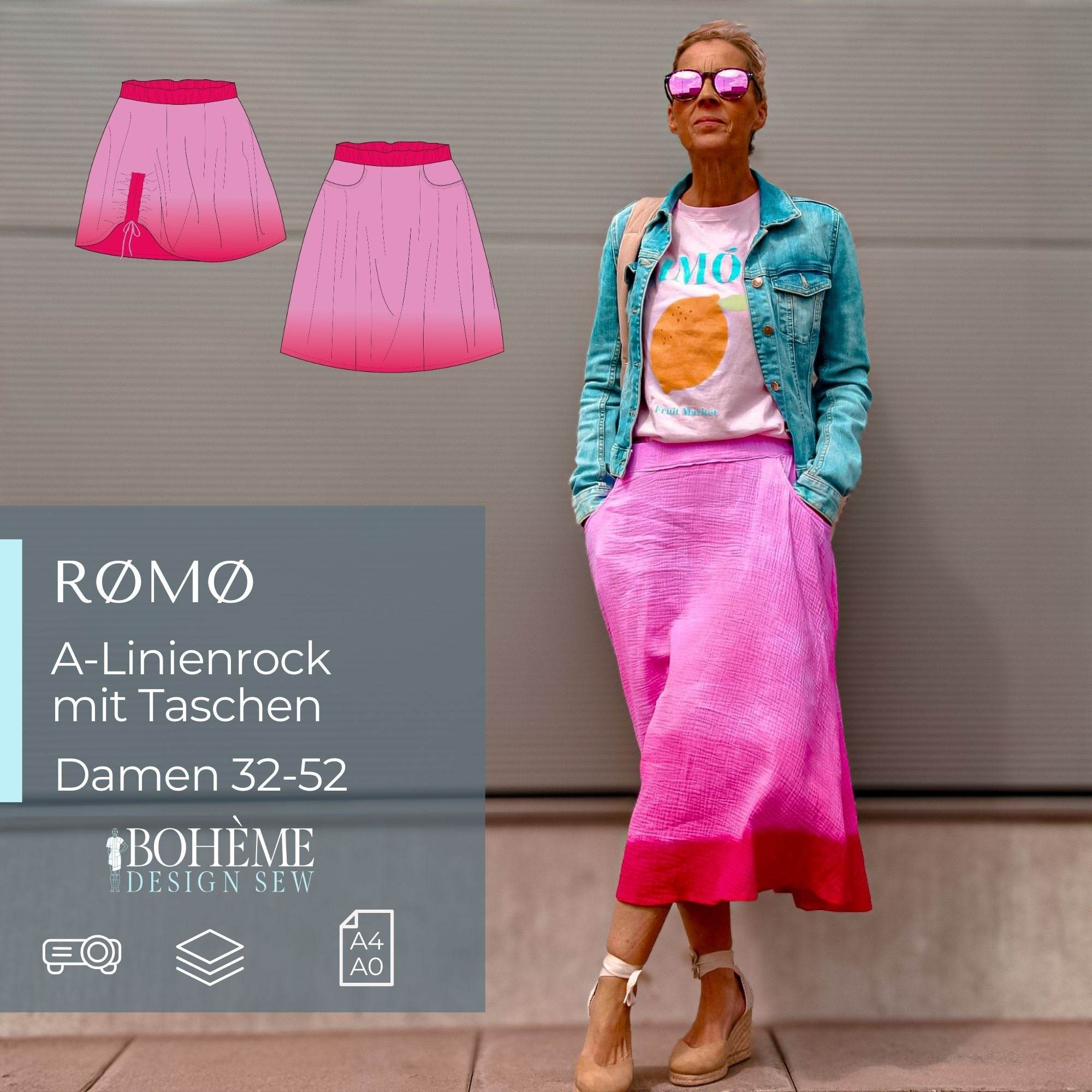 RØMØ.rock | Damen | 32-52 | Schnitt : - Sewando