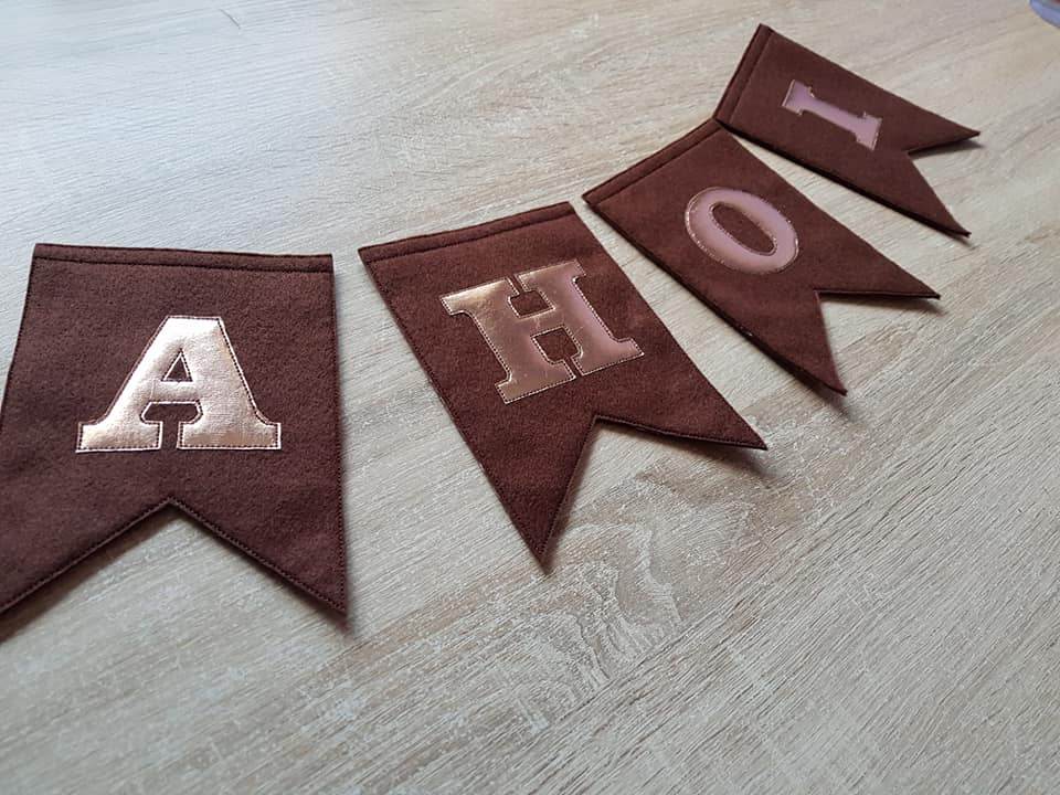 Stickdatei - Ratz-Fatz-Wimpel Alphabet - Sewando