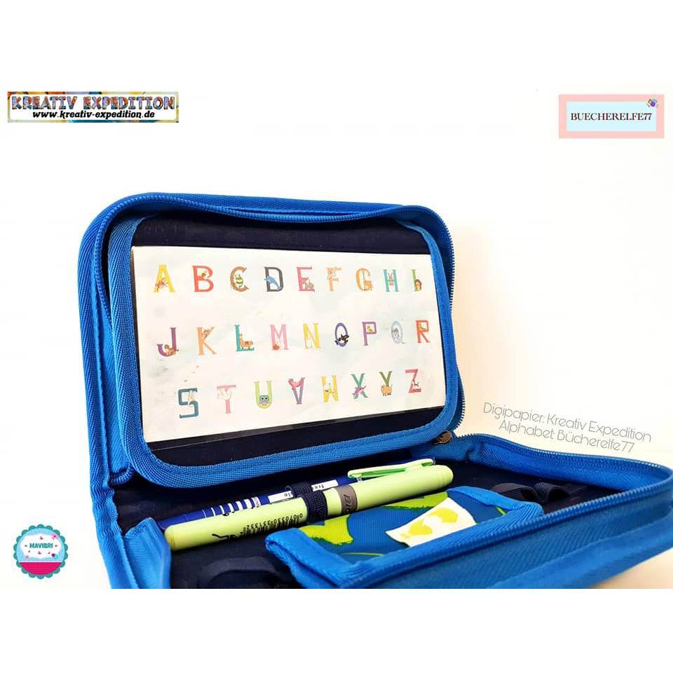 Digistamp Tieralphabet Plotterdatei, Sublimation, Drucken, ! - Sewando