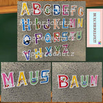 Digistamp Tieralphabet Plotterdatei, Sublimation, Drucken, ! - Sewando