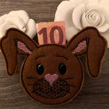 Stickdatei Geldgeschenk "BUNNY" (2 Versionen)