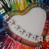 Stickdatei Mini-Wimpel "Hochzeit" (personalisierbar)