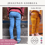 Schnittmuster Jeggings Giorgia für Kinder Gr. 80-164 - Sewando
