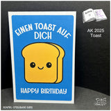 Plotterdatei Kawaii Toast, Sublimation