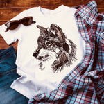 Wolf Stickdatei – wildes Tiermotiv für besondere Akzente - Sewando