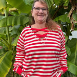 Add On - Streifen-Pullover Wiebke Schnittmuster Gr. 32-60