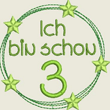 Stickdatei Ich bin schon ..13x13 Geburtstag Set 572 - Sewando