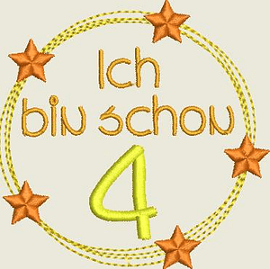 Stickdatei Ich bin schon ..13x13 Geburtstag Set 572 - Sewando