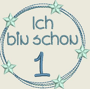 Stickdatei Ich bin schon ..13x13 Geburtstag Set 572 - Sewando