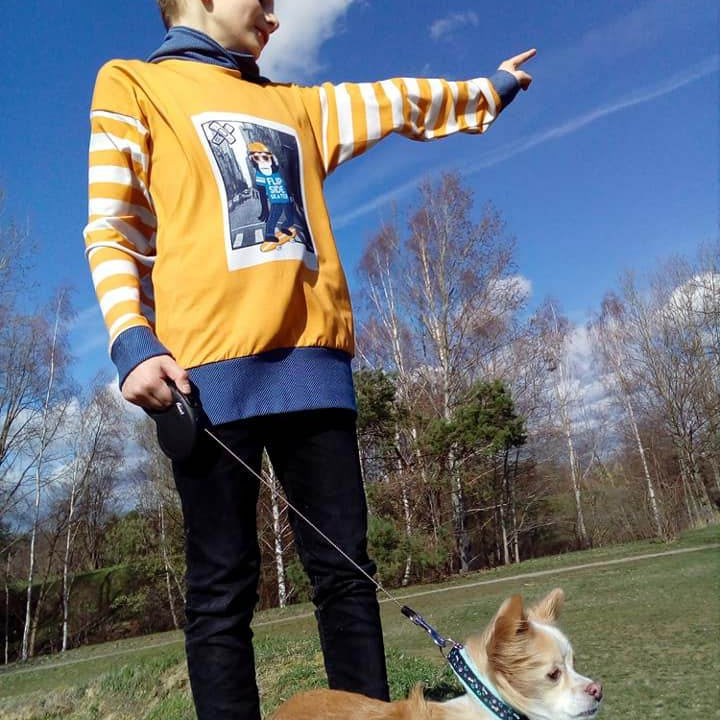 Schnittmuster Mini Lia Hoodie Gr. 92-152 - Sewando