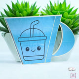 Digistamp Kawaii Becher, Sublimation, Plotterdatei