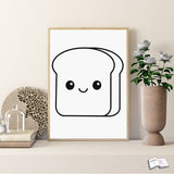 Digistamp Kawaii Toast Sublimation