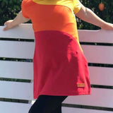 Schnittmuster Longshirt und Kleid "Hula Wave" Gr. 80-164