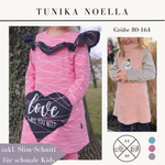 Schnittmuster Tunika und Kleid Noella für Mädchen - Sewando