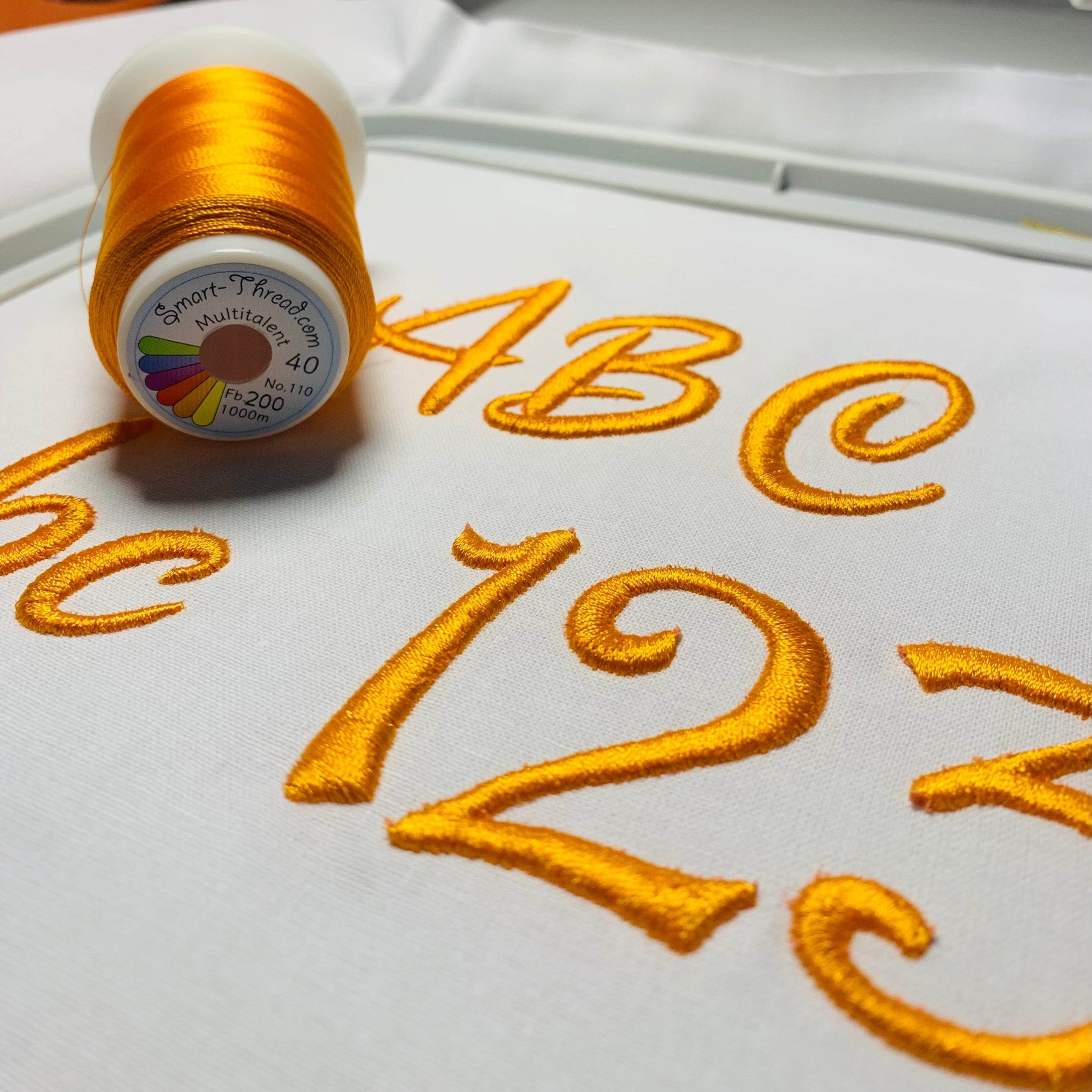Stickdatei 3D Sweet Schrift ca. 50mm Set 592 - Sewando