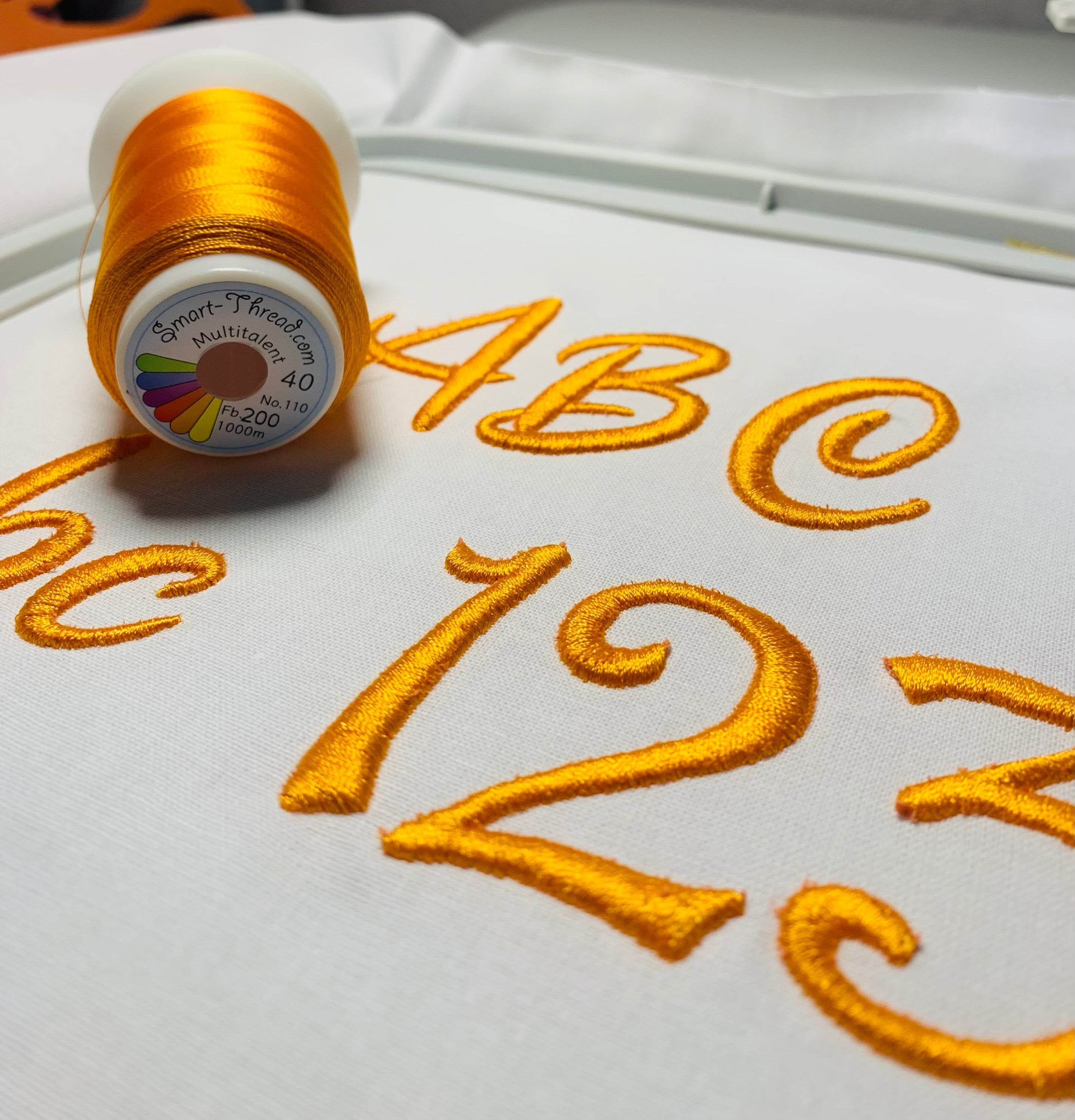 Stickdatei 3D Sweet Schrift ca. 50mm Set 592 - Sewando