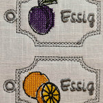 Stickdatei - Einmach-Schilder - Sewando