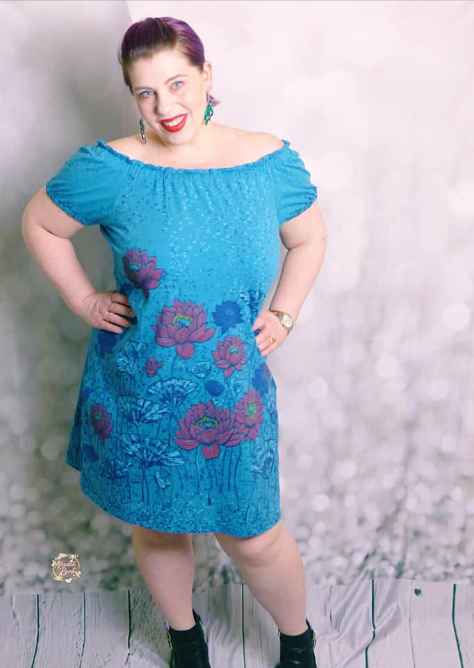 Schnittmuster Bluse / Kleid FLORIS Gr. 34-48 : - Sewando