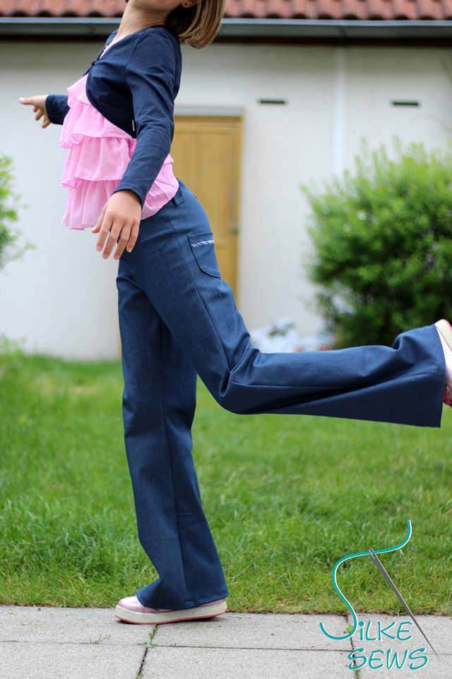 Schnittmuster Annegrete Hose Gr. 104 - 158 - Sewando