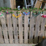 Stickdatei Mini-Wimpel "Hochzeit" (personalisierbar)