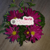 Stickdatei - Anhänger-Set "Beste Mama & Bester Papa"