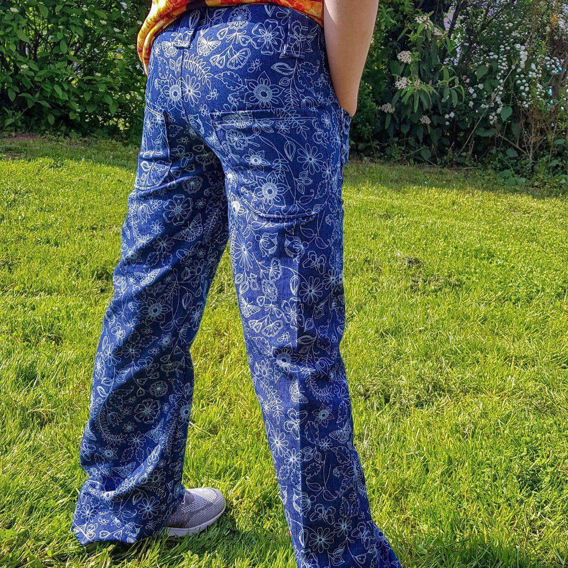Schnittmuster Annegrete Hose Gr. 104 - 158 - Sewando