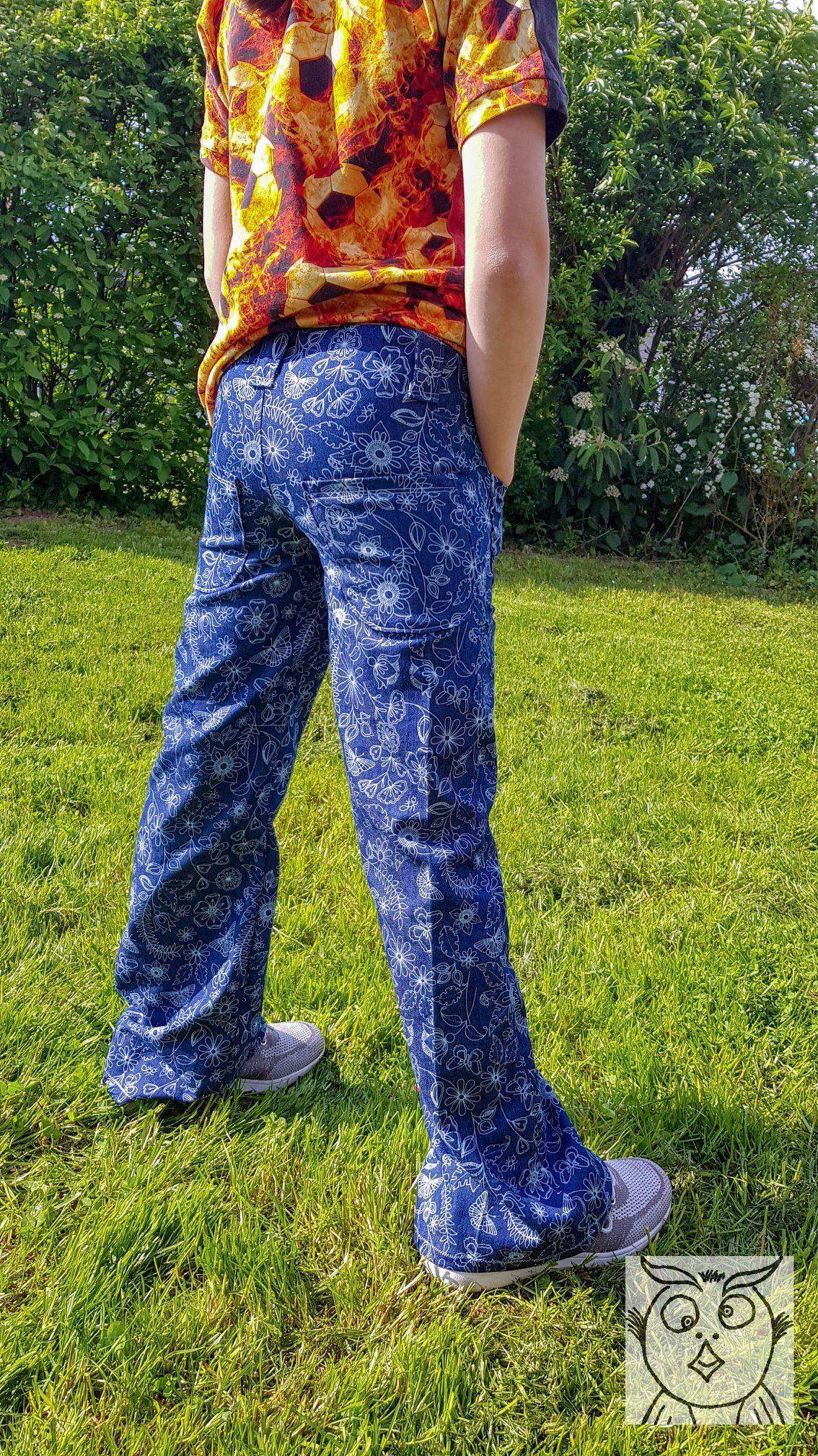 Schnittmuster Annegrete Hose Gr. 104 - 158 - Sewando