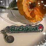 Stickdatei - Anhänger "Glueckskind"