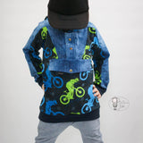 Schnittmuster Pullover Alex Gr. 80 bis 152 - Sewando