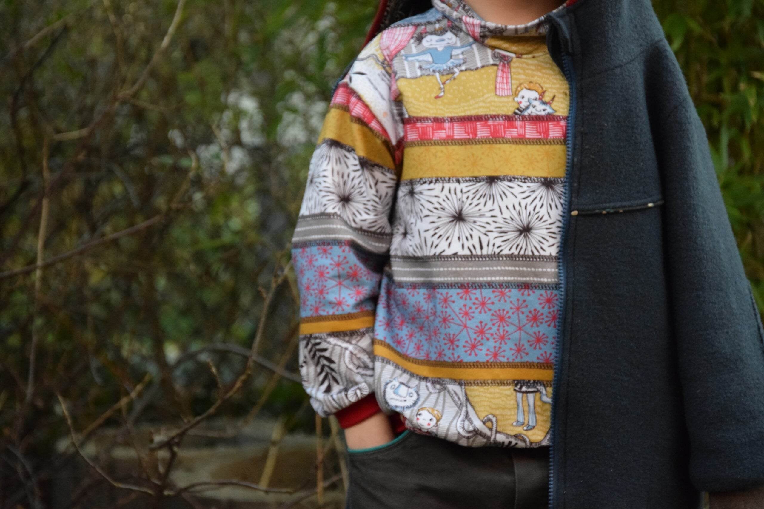 Schnittmuster E-Book MiniHeimelig Oversize Pullover Gr. 86-164 - Sewando