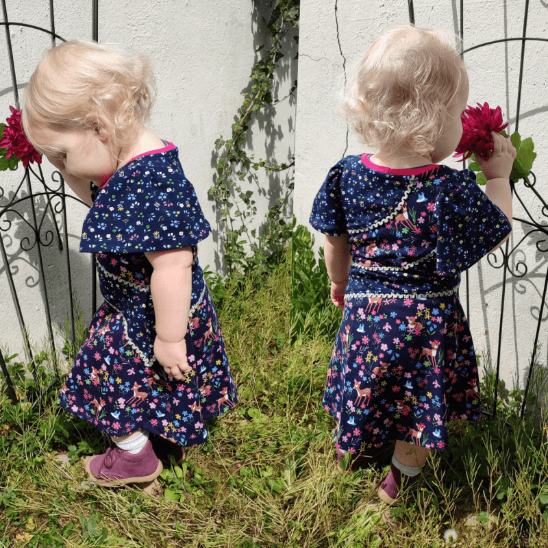 Schnittmuster Kleid Angel Gr. 80 bis 152 - Sewando
