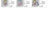 Stickdatei Prinzessin und Einhorn Set 2580 - Sewando