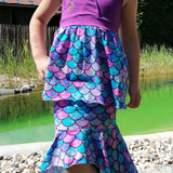Schnittmuster AriellaMermaidSkirt Gr. 92 bis 152
