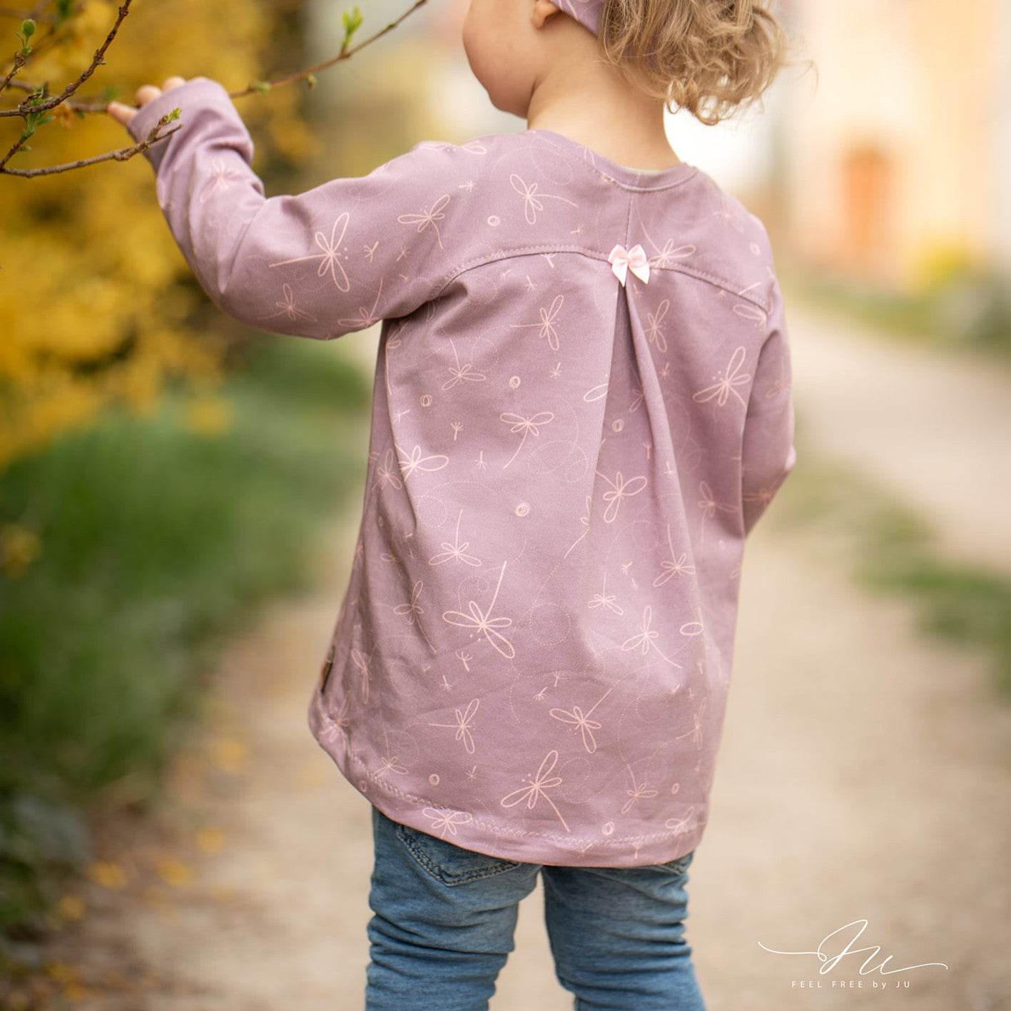 Schnittmuster Raglan girl A0/A4 Gr. 74 bis 146 - Sewando