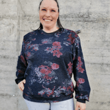 Schnittmuster Pullover PAULA - klassisch mit Rundhalsausschnitt | Gr. 34-48 (PDF) - Sewando