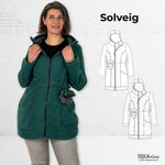 Schnittmuster Damen Jacke Solveig Gr. 34-54 - Sewando