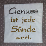 Stickdatei Sprüche Küche Set 710