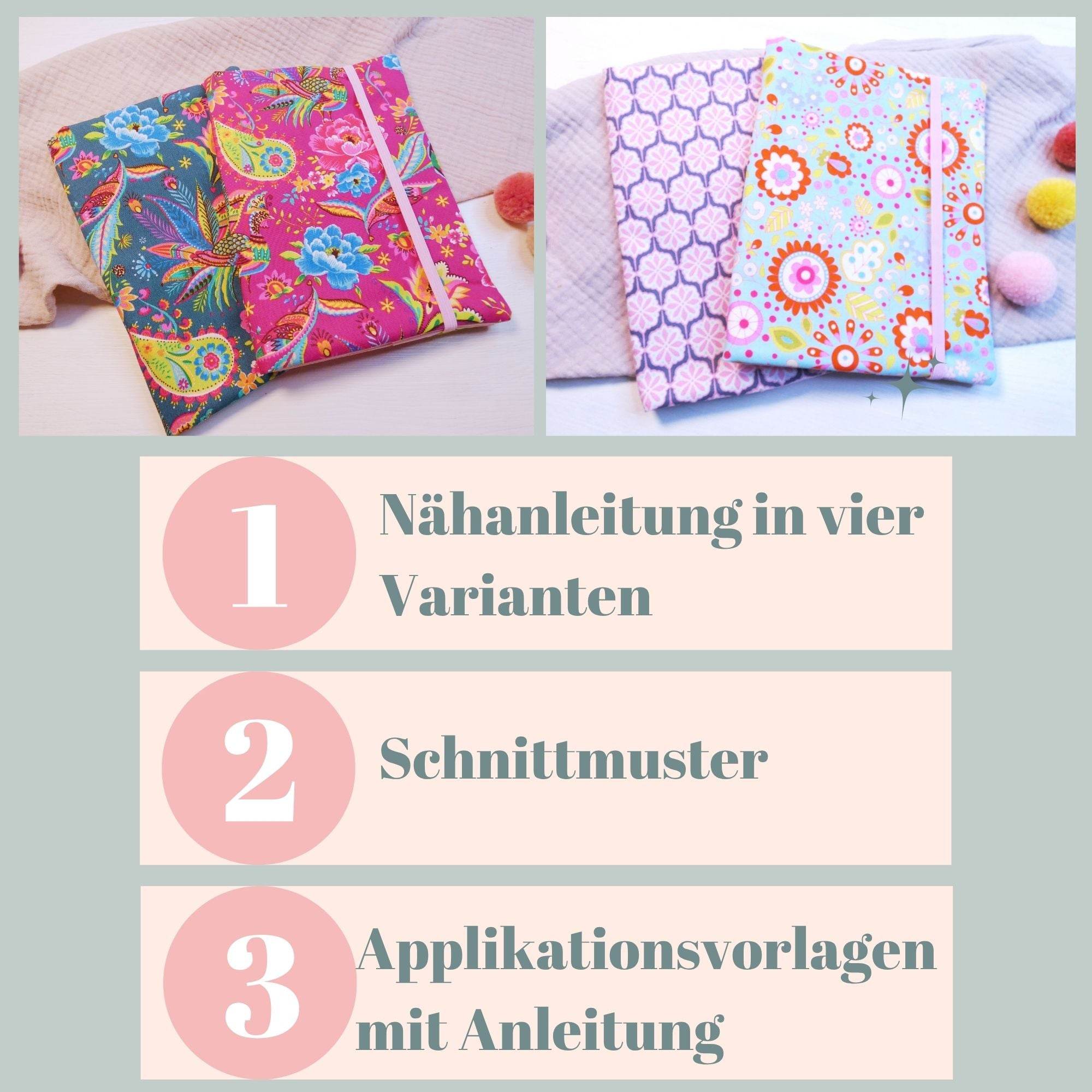 Ebook Nähanleitung Mutterpassshülle - Sewando