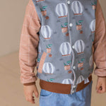 Schnittmuster Runas Jäckchen Collegejacke Gr. 50-140 - Sewando