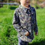 Schnittmuster Casual knirps Kinderhemd und -poloshirt Beamerversion Gr. 116 bis 164 - Sewando